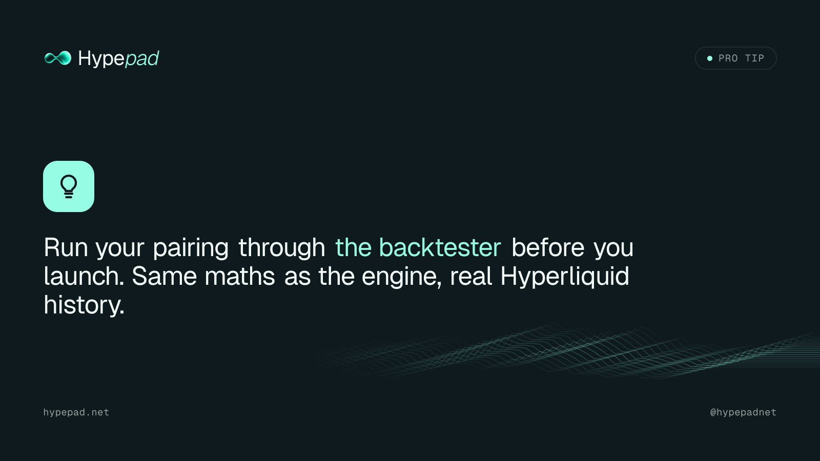 Pro tip card example